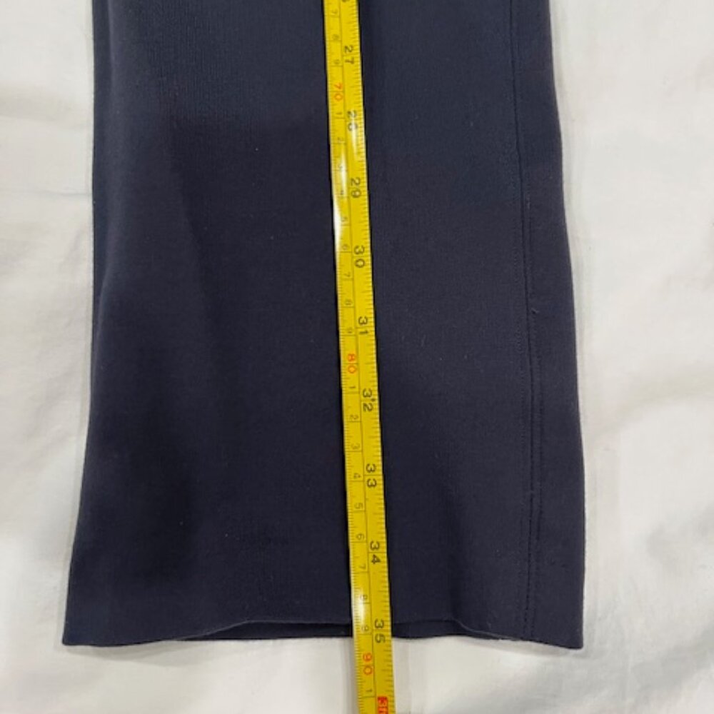Spanx Ponte Straight Leg Pant, MP, Navy Blue - Picture 5 of 7